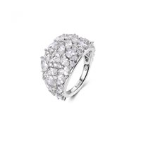 Ring Rosato Woman Gemma in Silver Zirconia RZGE48C - RZGE48C